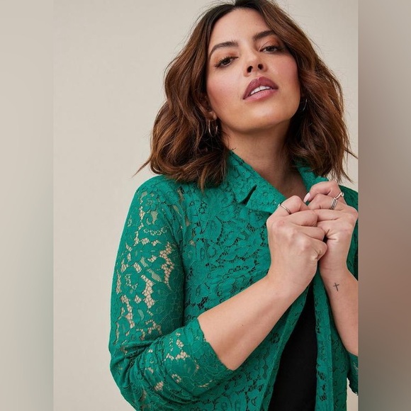 TORRID Lace Trench COAT - Picture 3 of 10